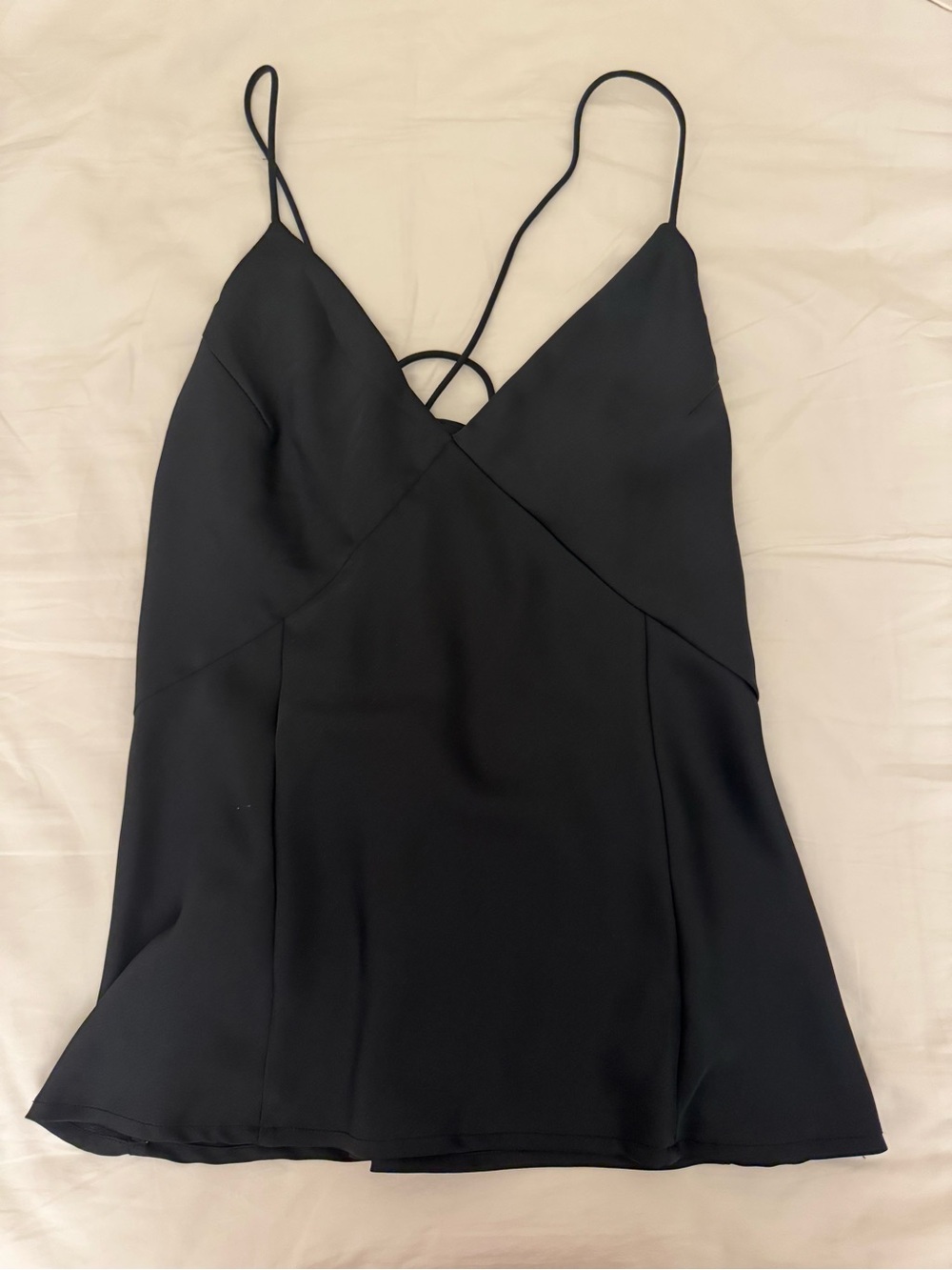 a new day Black Strappy V-Neck Camisole